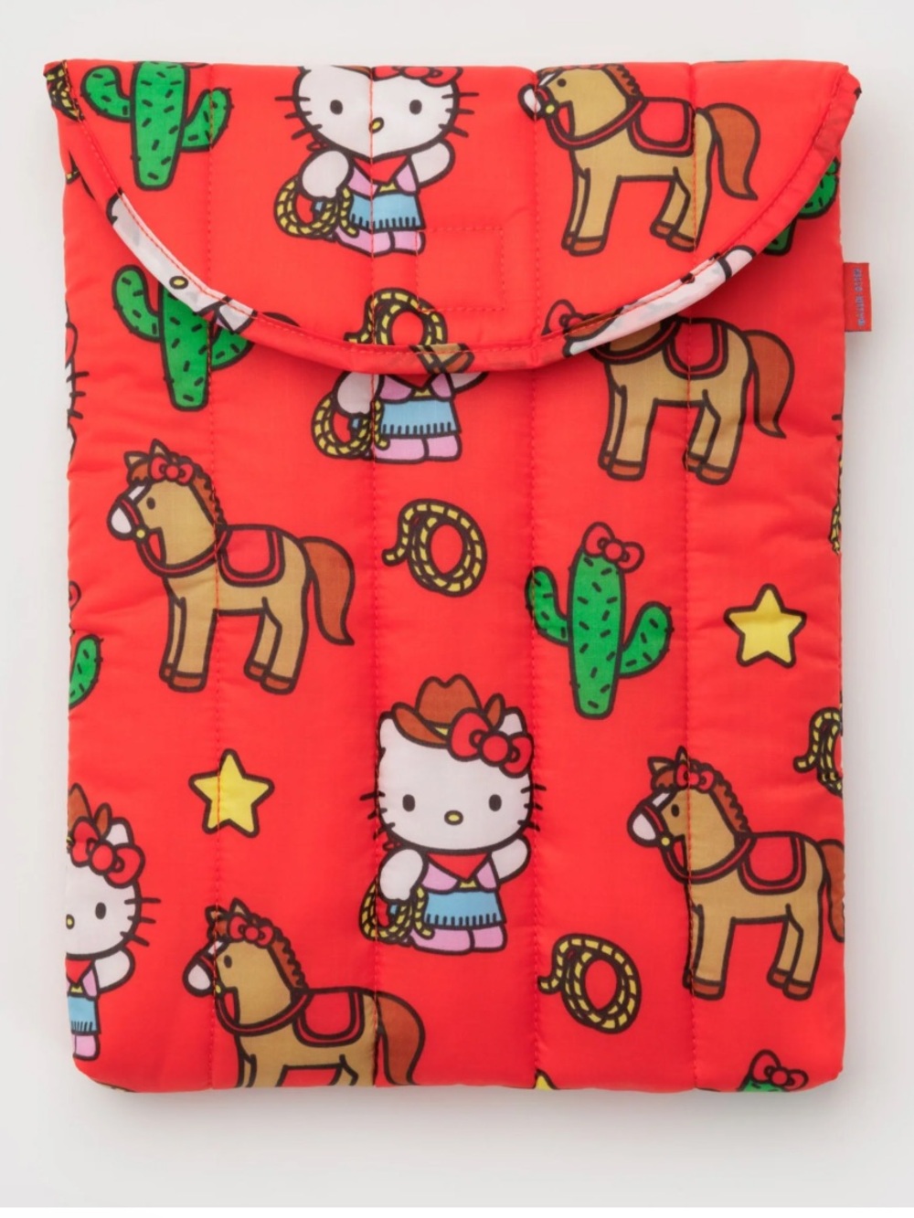 Hello Kitty x Baggu 16" Puffy Laptop Sleeve (Western)